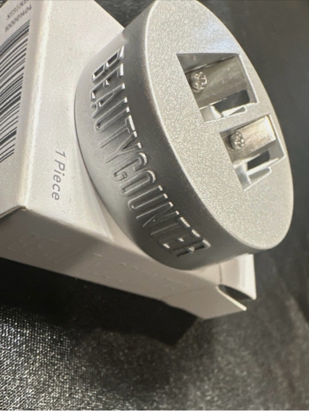 beautycounter Silver sharpener